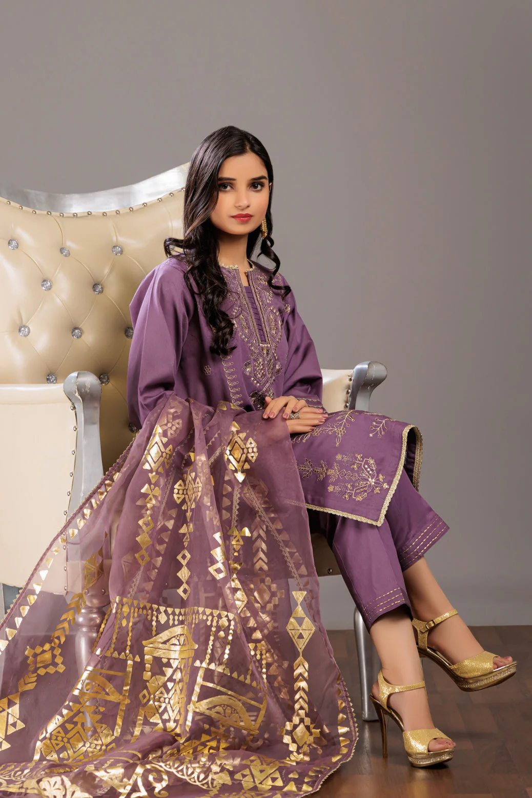 LILAC-CORDUROY-3 PIECE (CD3H223P01) - Image 4