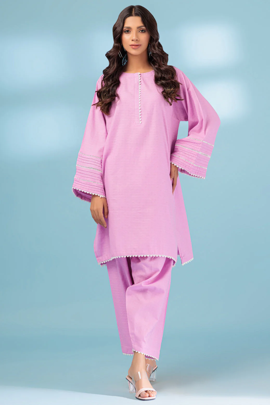 LILAC-JACQUARD-2 PIECE (BSRS232P03) - Image 2