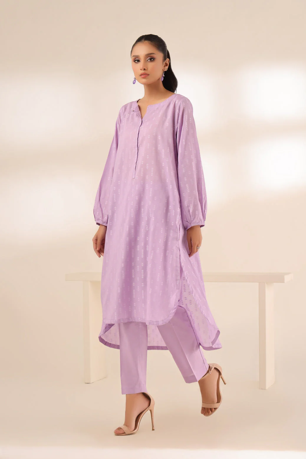 LILAC-JACQUARD-2 PIECE (SSS232P55) - Image 3
