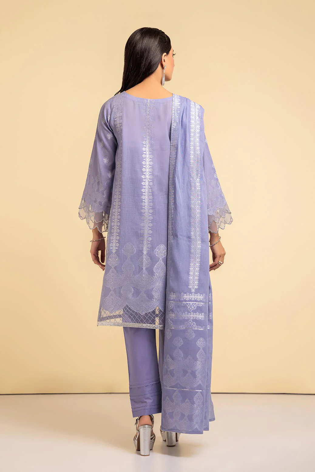 LILAC-JACQUARD-3 PIECE (JSS233P19) - Image 4