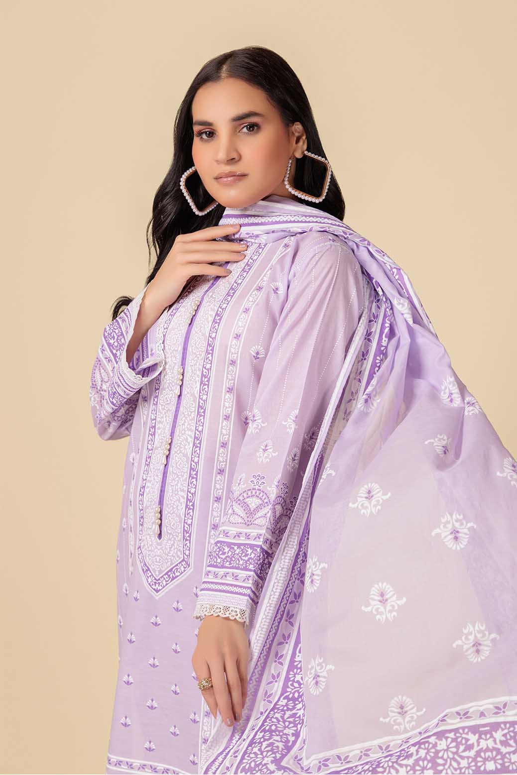 LILAC-LAWN-3 PIECE (SAS233P107) - Image 2