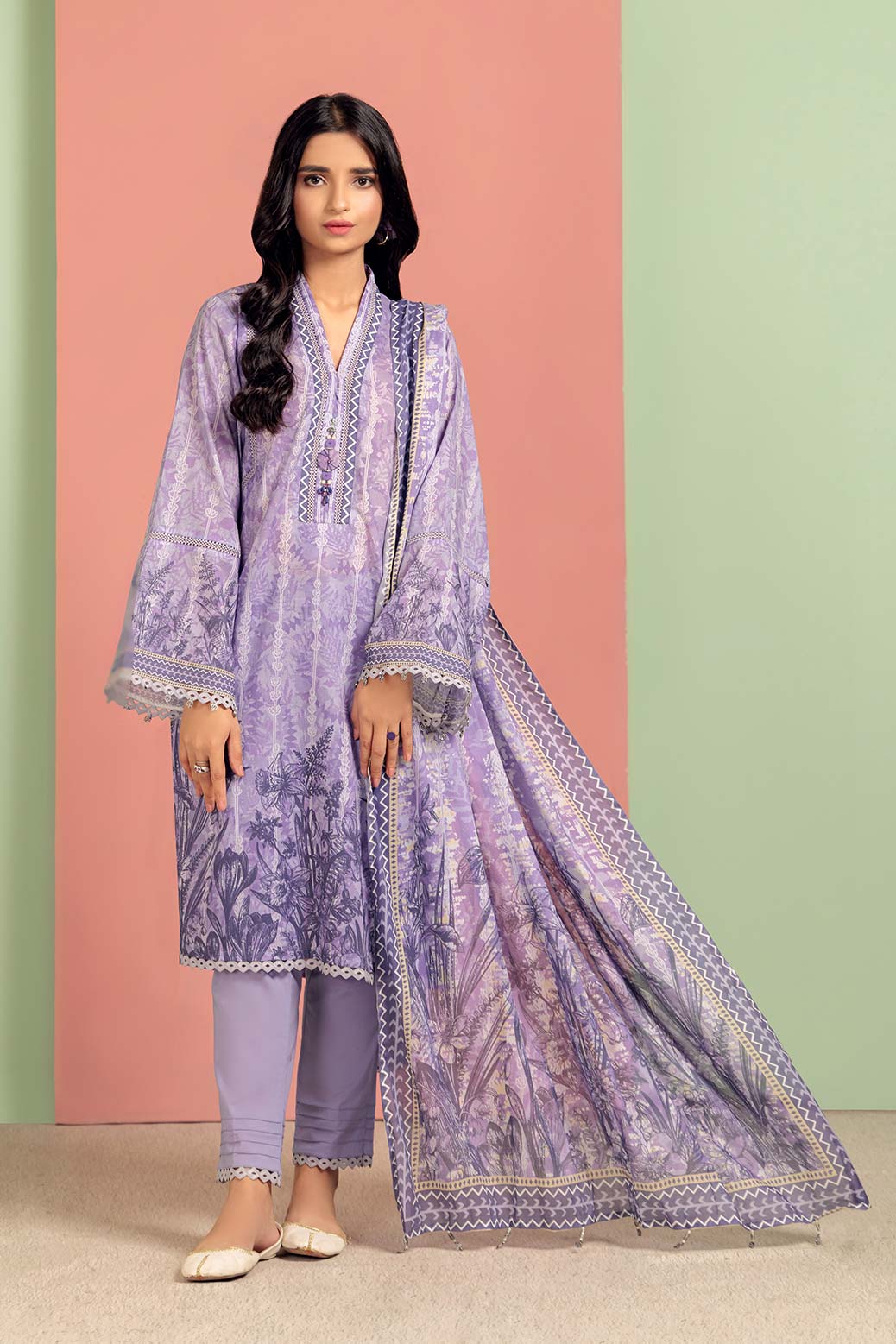 LILAC-LAWN-3 PIECE (SRS233P11) - Image 4