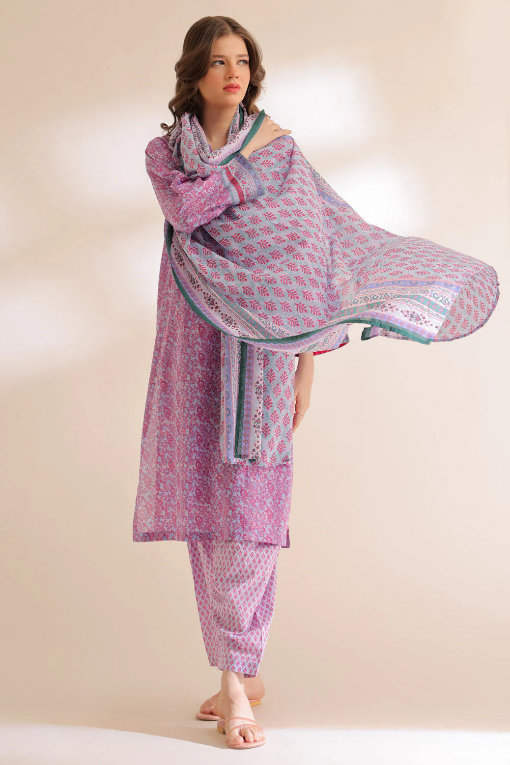 LILAC-LAWN-3 PIECE (SS2243P70) - Image 2