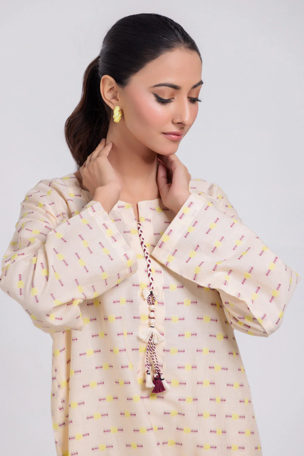 LIME-JACQUARD-1 PIECE (PWS2241P07) - Image 3