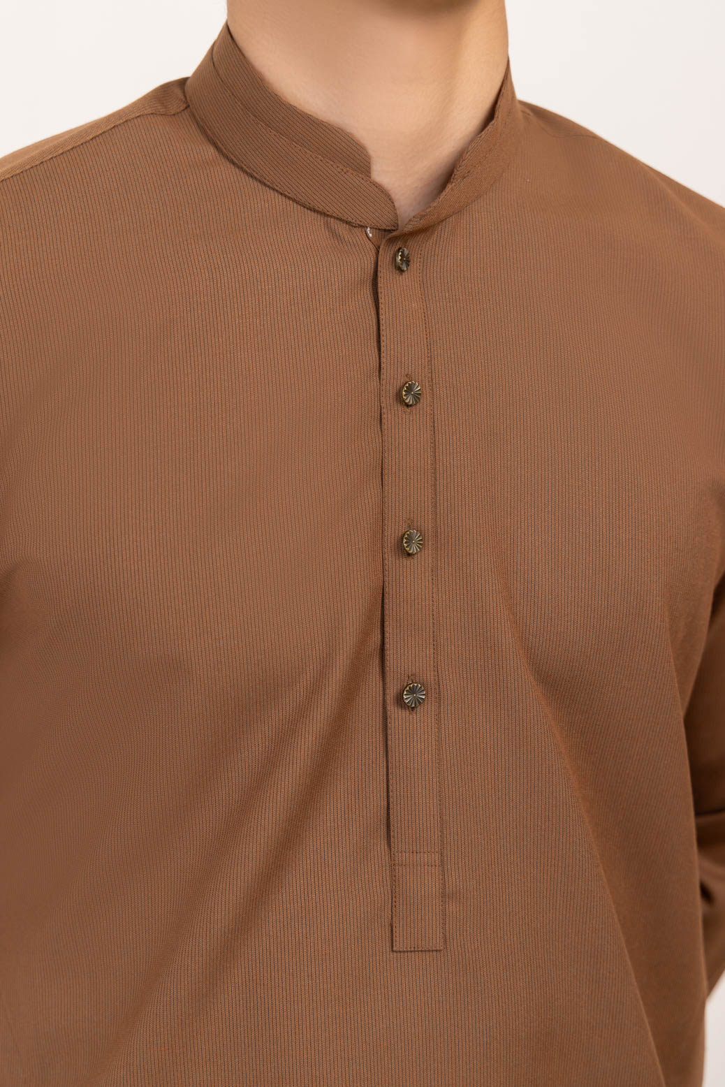 M-BROWN-BLENDED-KURTA TROUSER - (KSW24-030) - Image 2