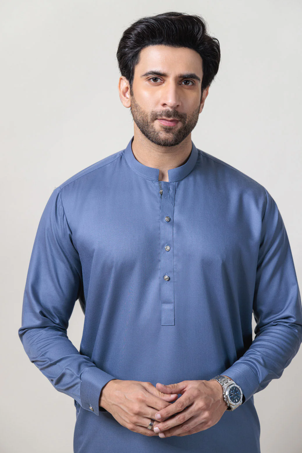 M-GREY-BLENDED-SHALWAR SUIT - (GSBW24-006) - Image 3