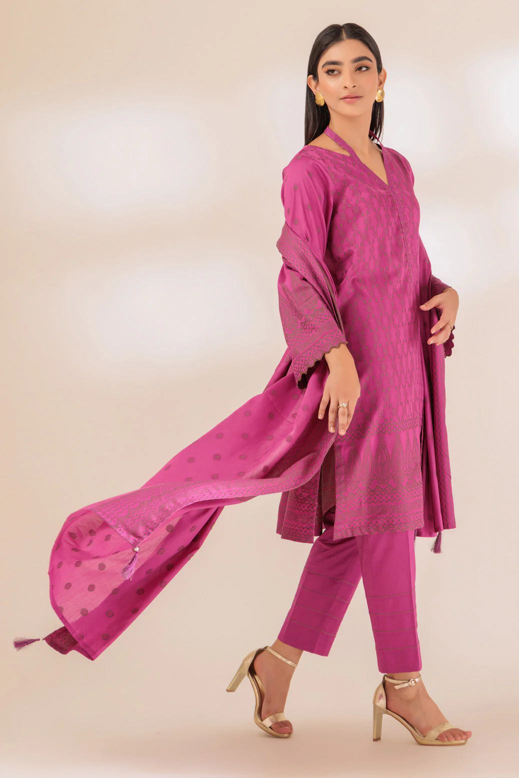 M-PURPLE-JACQUARD-3 PIECE (PWJ3233P02) - Image 4