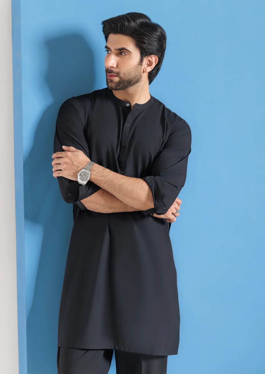 Blended-Blended-Kurta Trouser - (M25KPS2019) - Image 4
