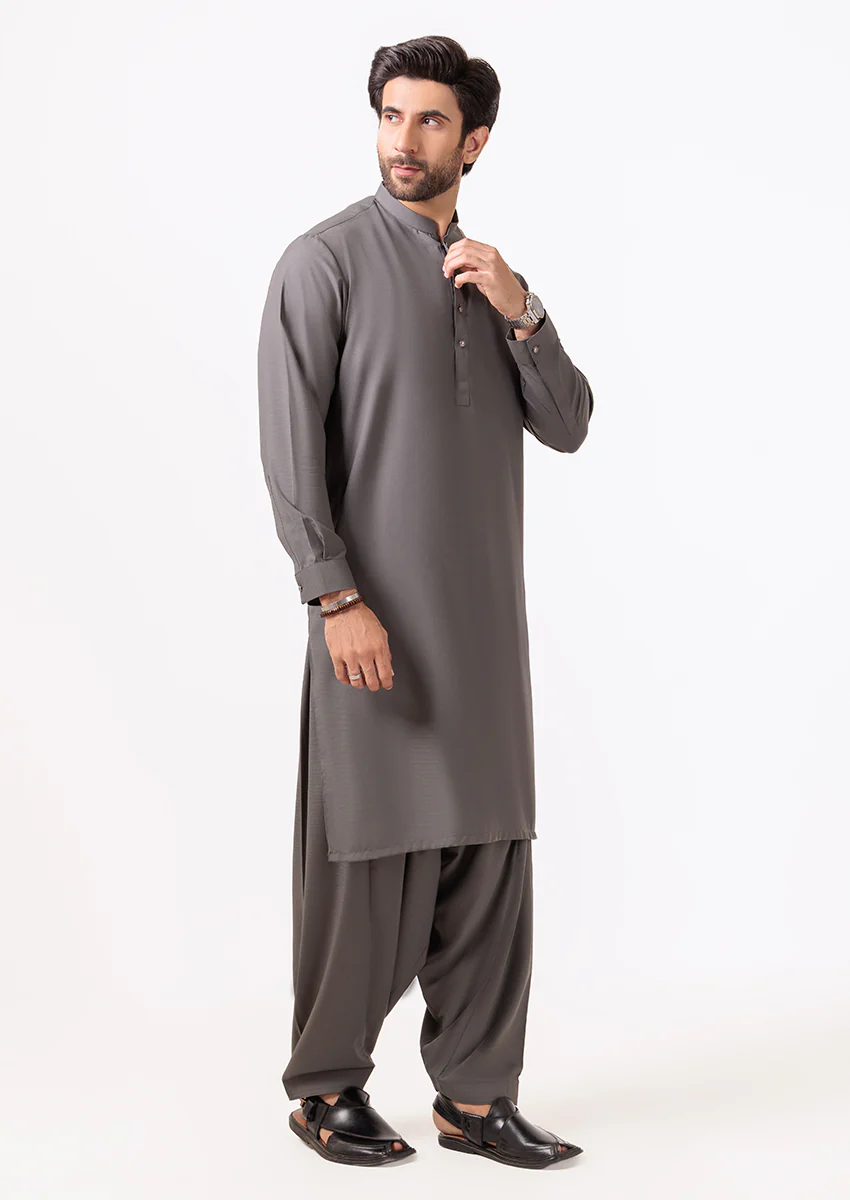 D-Grey-Blended-Shalwar Suit - (M25SSS2015) - Image 3