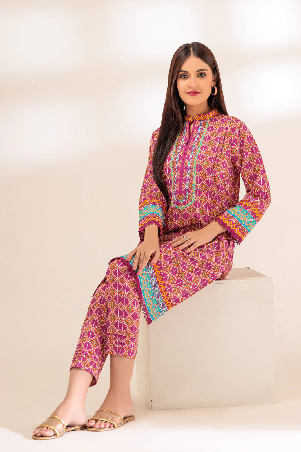 MAGENTA-CAMBRIC-2 PIECE (BSAS232P31) - Image 4