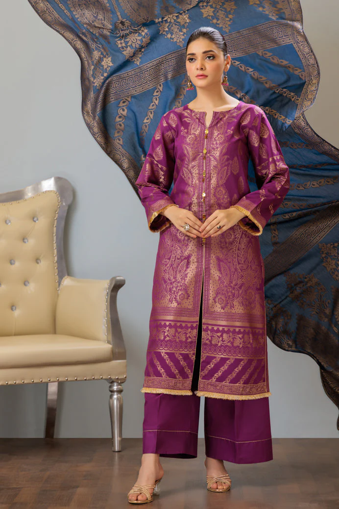MAGENTA-JACQUARD-3 PIECE (JAS233P03) - Image 5