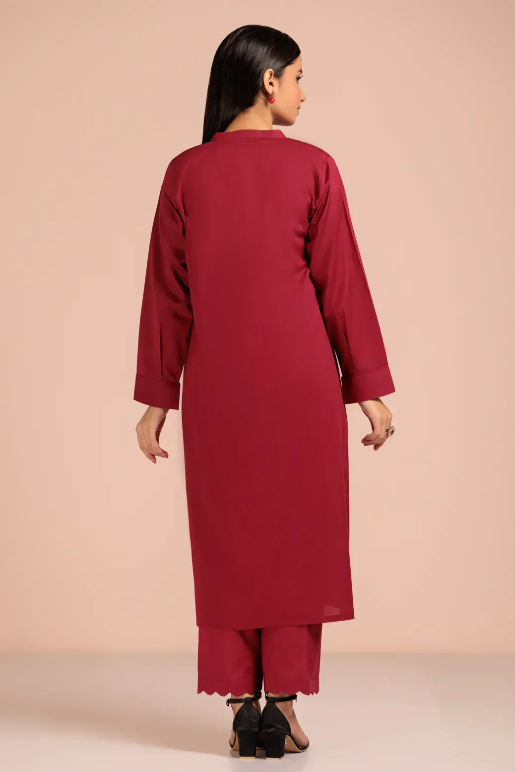 MAR00N-CAMBRIC-2 PIECE (WRS222P22) - Image 5
