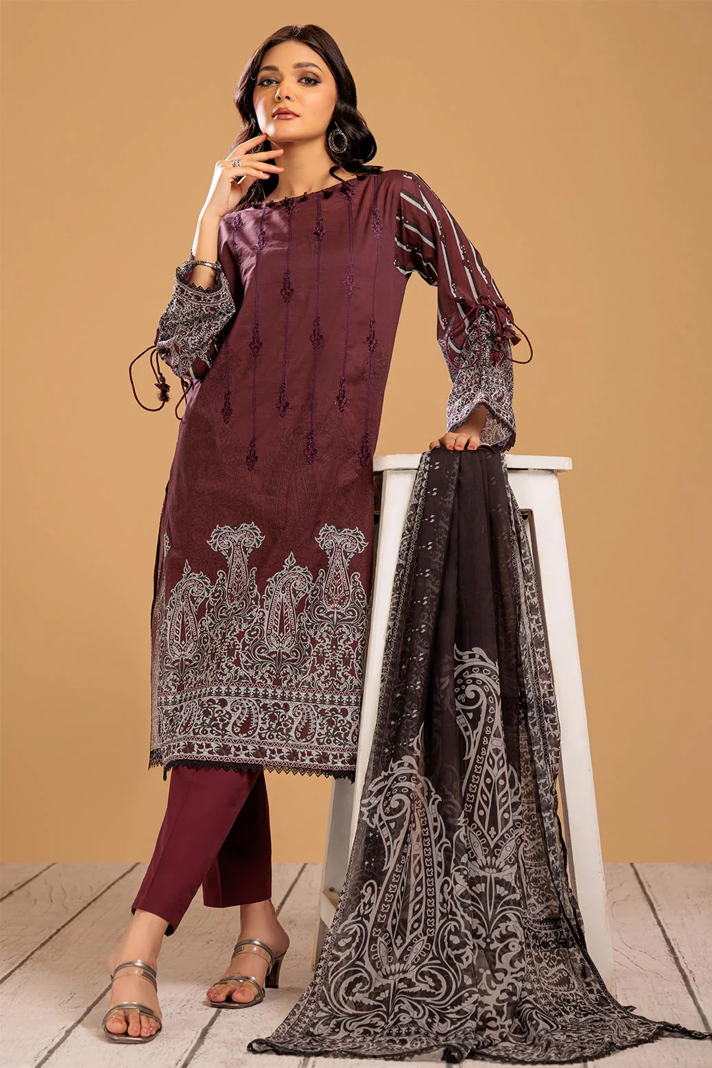 MAR00N-LAWN-2 PIECE (SRS232P26) - Image 2