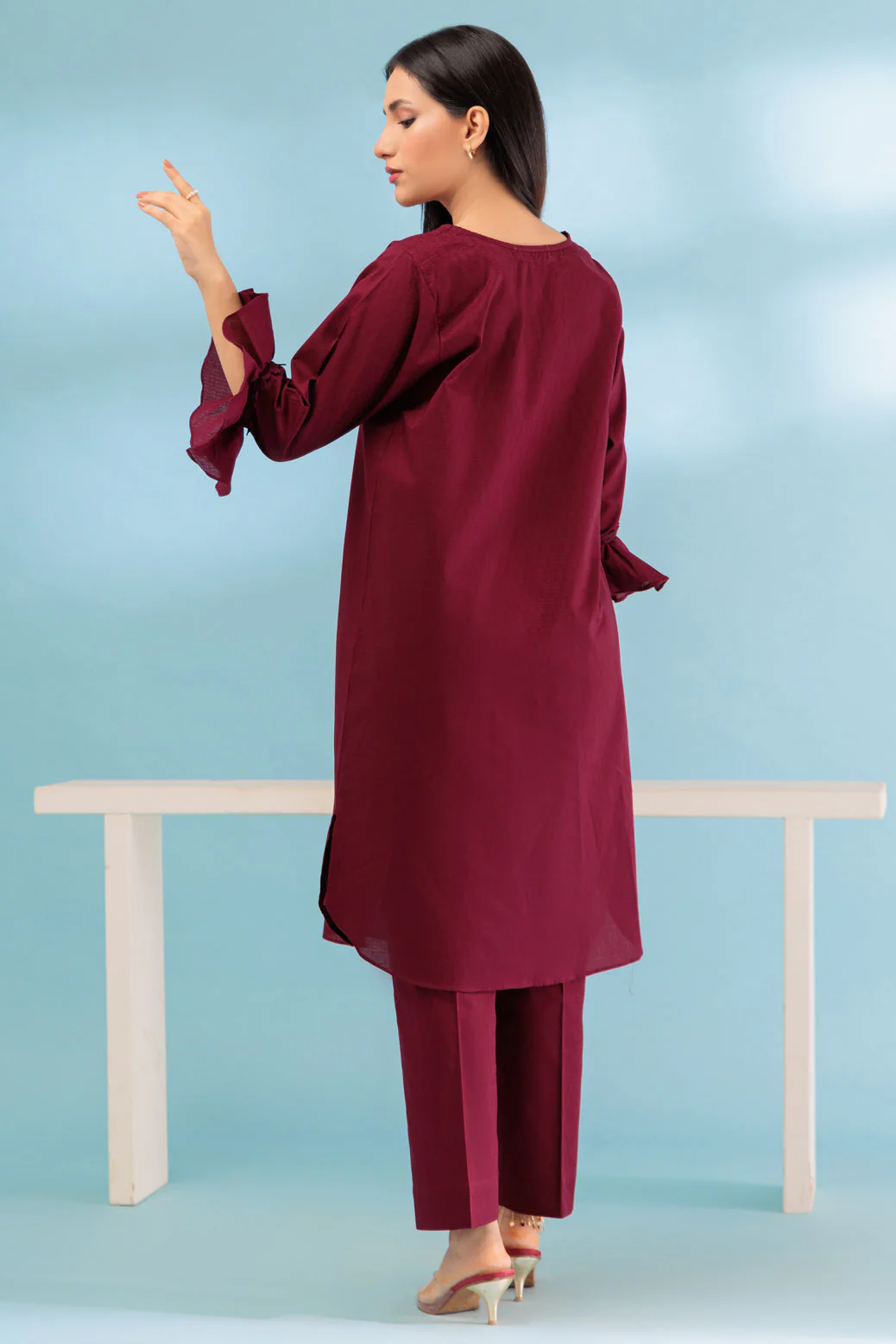 MAROON-DOBBY-2 PIECE (SRS232P45) - Image 4