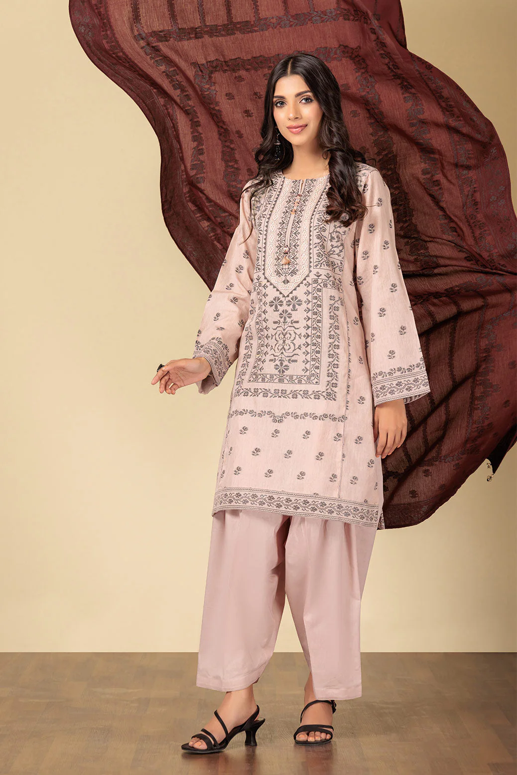 MAUVE-JACQUARD-3 PIECE (WJ3233P02) - Image 2