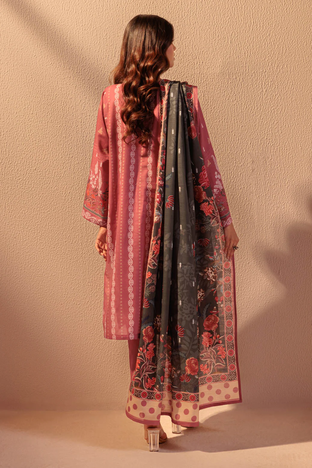 MAUVE-KHADDAR-3 PIECE (WS2243P07) - Image 2