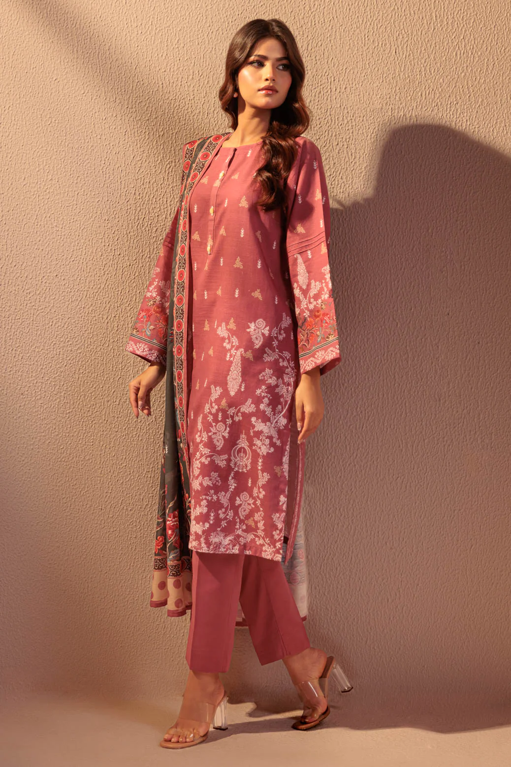 MAUVE-KHADDAR-3 PIECE (WS2243P07) - Image 4