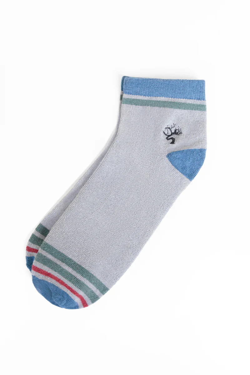 Grey Low Cut Socks (MCLSG1) - Image 3