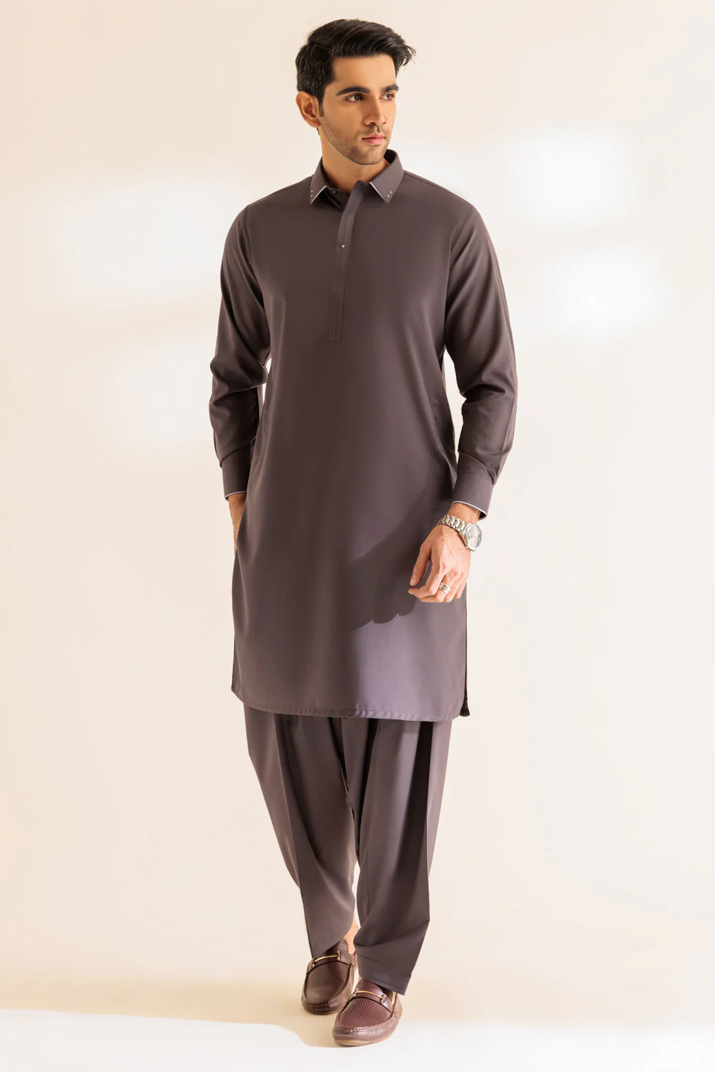 METAL-BLENDED-KURTA SHALWAR - (KSRS24-012) - Image 5