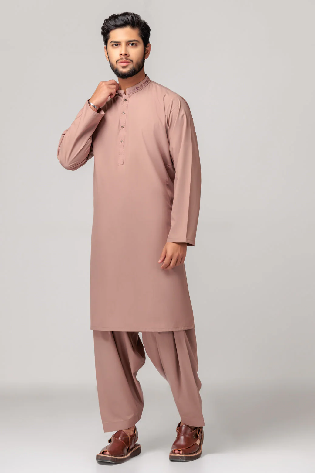 MILO-BLENDED-KURTA SHALWAR (KSRS23-056) - Image 3