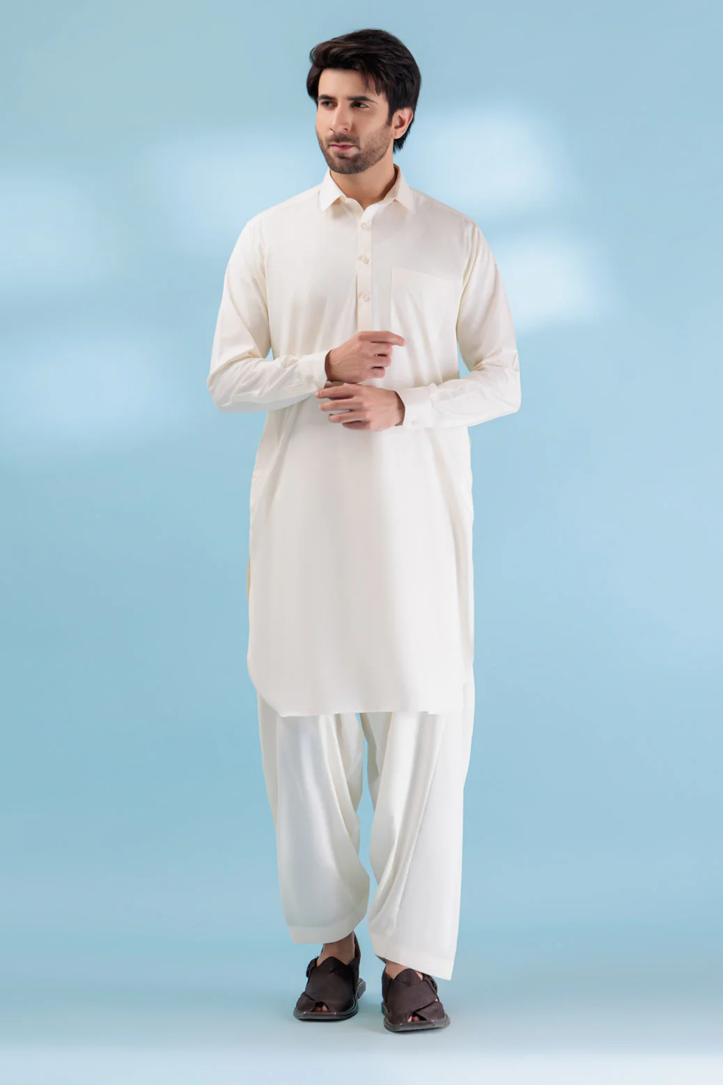 MINERAL-BLENDED-SHALWAR SUIT - (GSSB23-009) - Image 4