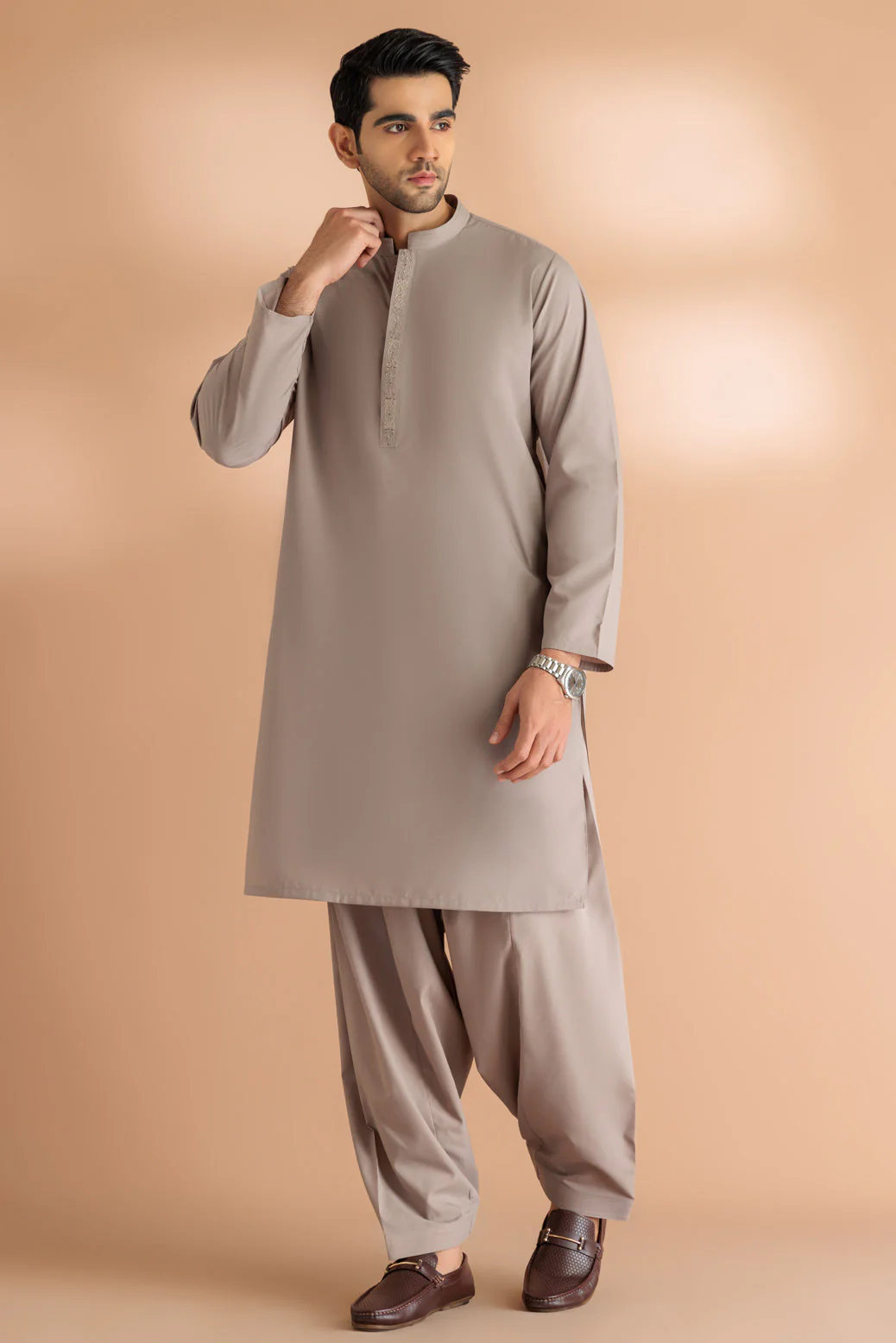 MINK-BLENDED-KURTA SHALWAR - (KSRS24-007) - Image 4