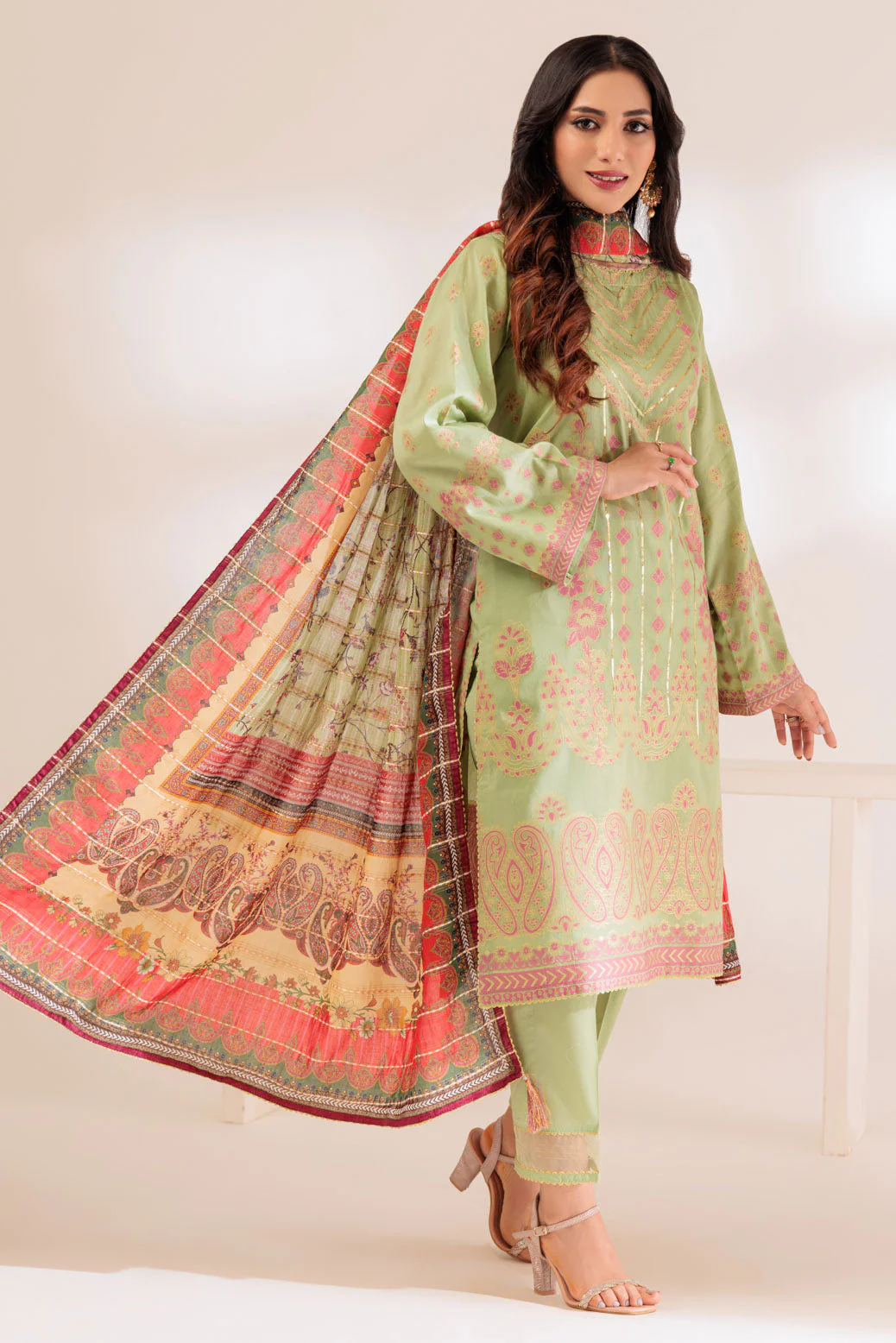MINT-JACQAURD-3 PIECE (BSSS233P10) - Image 3