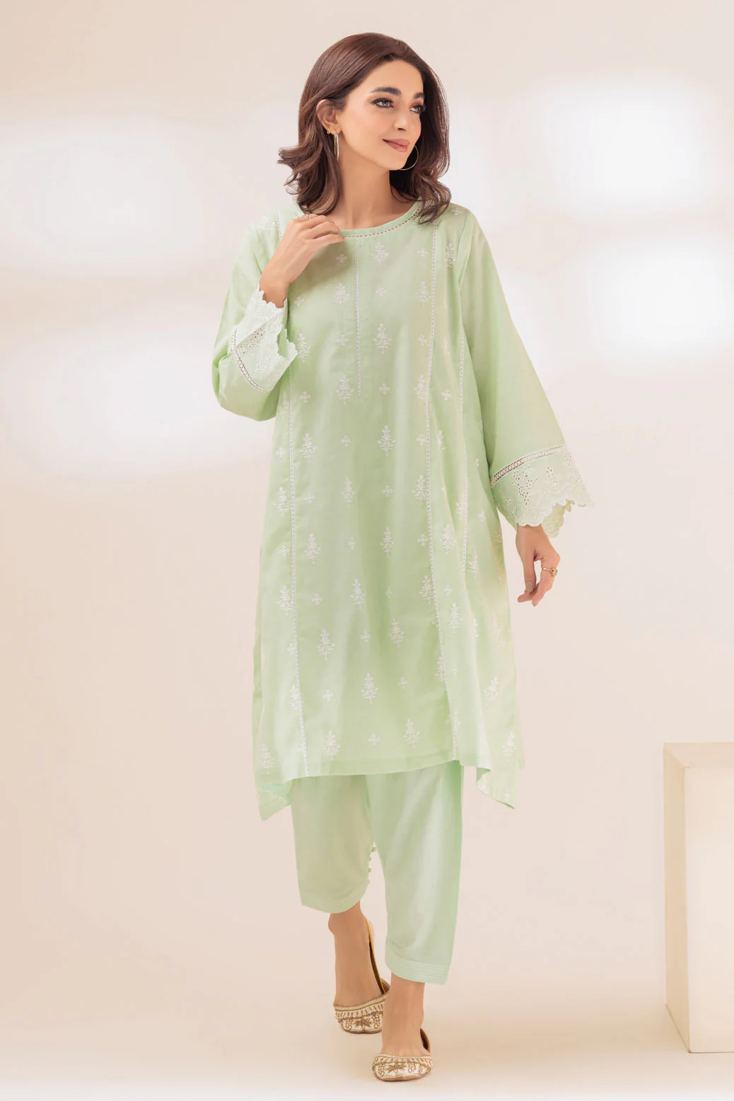 MINT-JACQUARD-2 PIECE (PWS1232P09) - Image 2