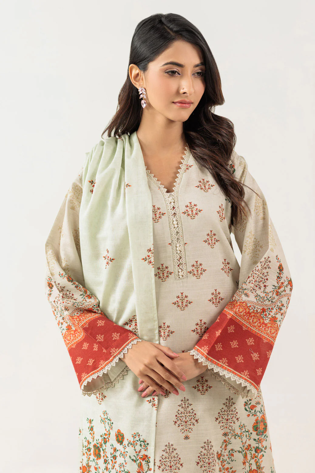 MINT-KHADDAR-3 PIECE (WS6243P57) - Image 4