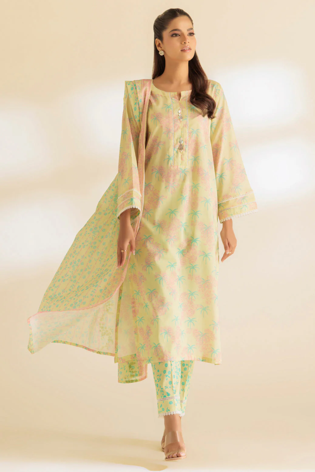 MINT-LAWN-3 PIECE (1S24B3P419) - Image 3