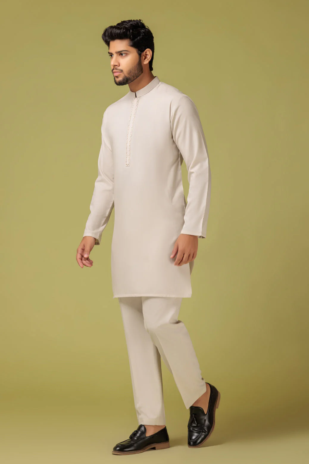 MIST-BLENDED-KURTA PAJAMA TROUSER - (KSS23-064) - Image 3