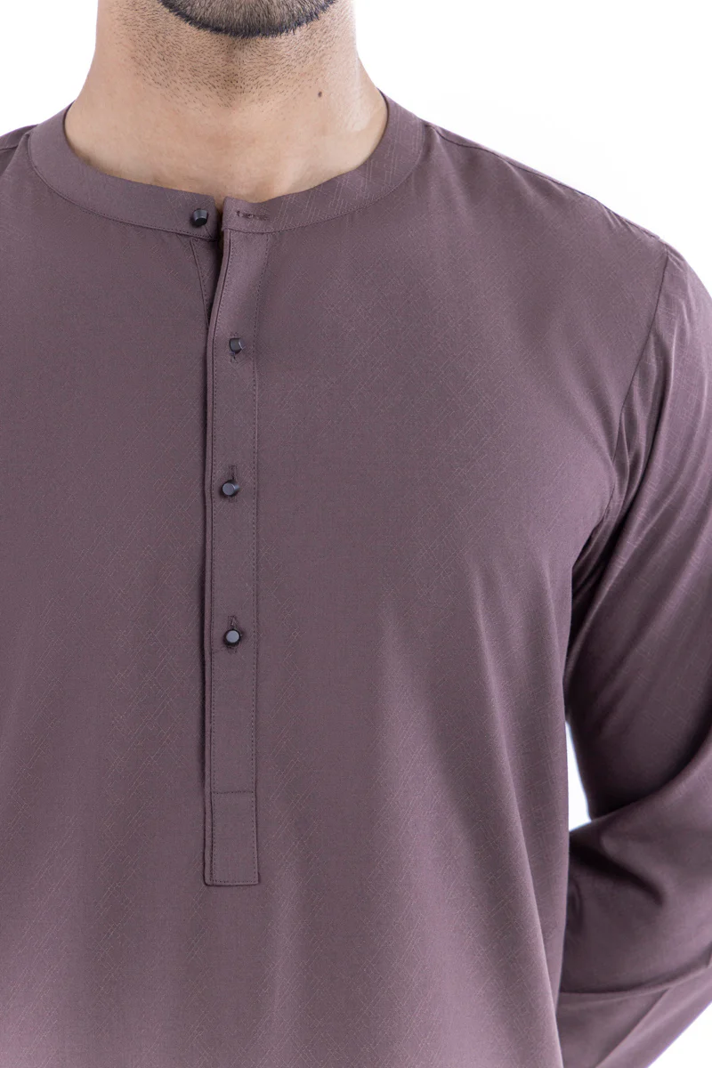 Brown-Blended-Kurta - (MP1PBW25BM9O2) - Image 6