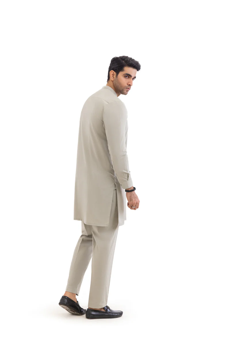 S-Green-Blended-Kurta Trouser - (MP2PBBW25ADN28) - Image 2