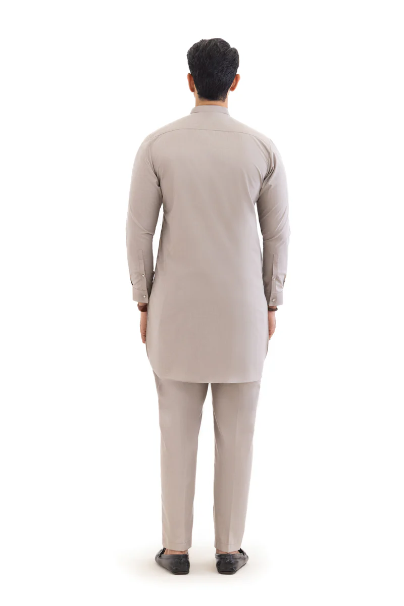 Taupe-Blended-Kurta Trouser - (MP2PBBW25ADN29) - Image 2