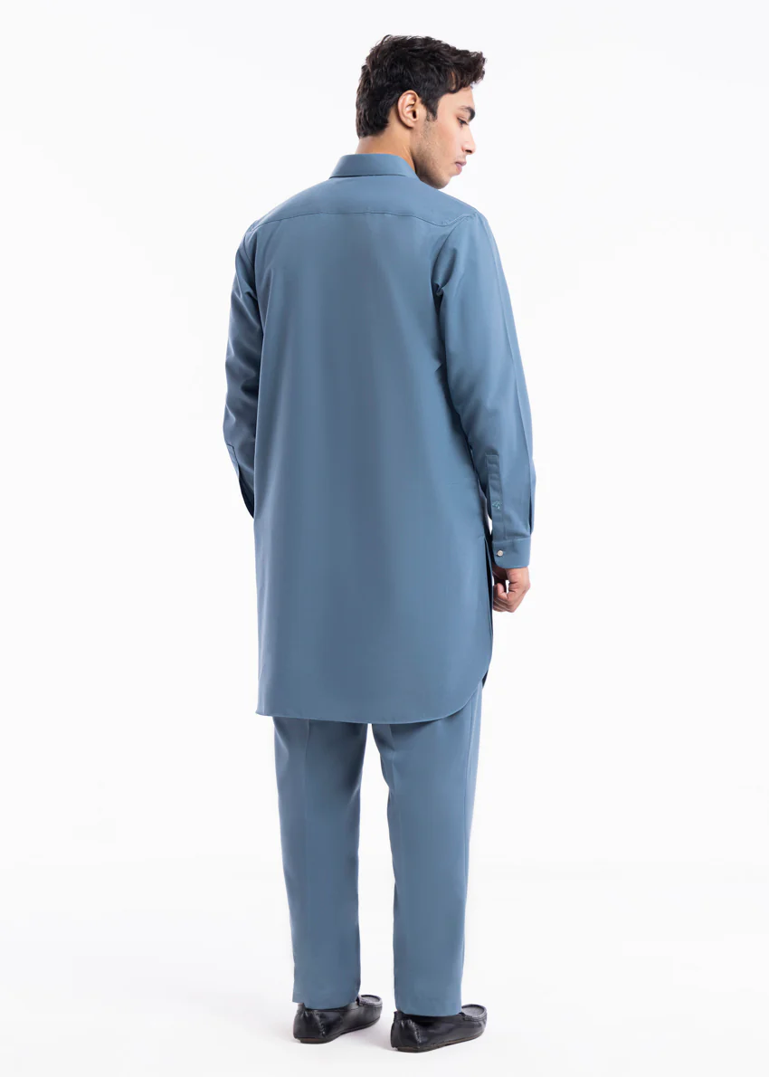 T-Green-Blended-Kurta Trouser - (MP2PSBW25BM10N14) - Image 2