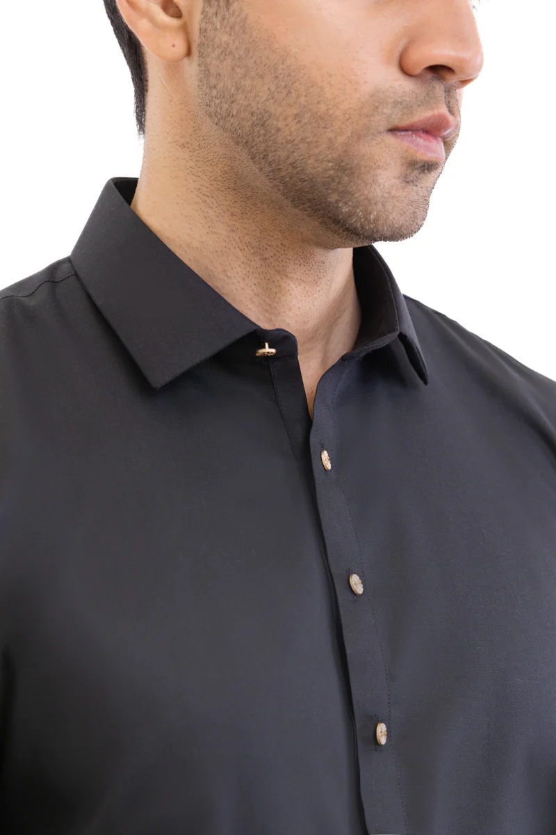 Black-Blended-Kurta Trouser - (MP2PSBW25BM9O13) - Image 7