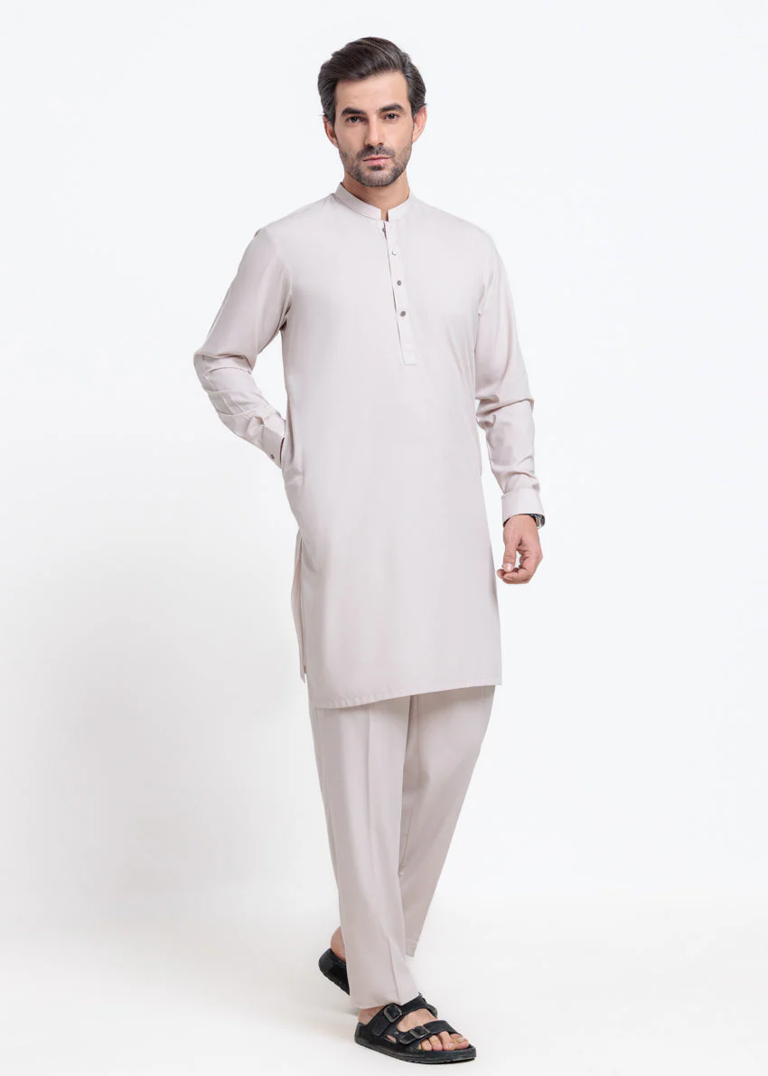 Lilac-Blended-Kurta Trouser - (MPS25SSS2079) - Image 3