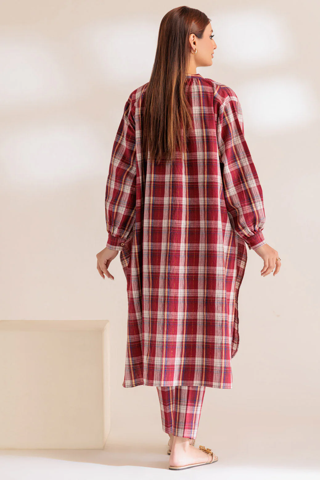 MULTI-YARN DYED-2 PIECE (PWS6232P37) - Image 5