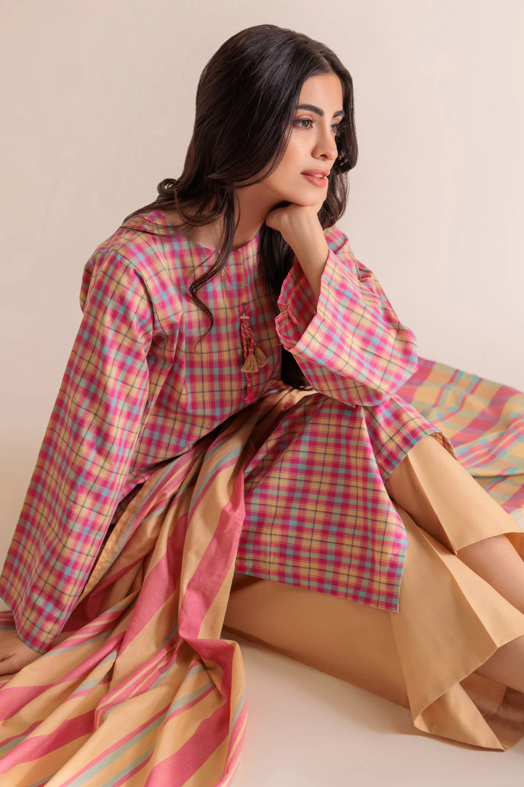 MULTI-YARN DYED-3 PIECE (SS2243P12) - Image 4