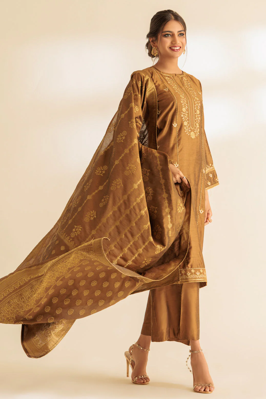MUSTARD-DYED-3 PIECE (SS2243P22) - Image 4