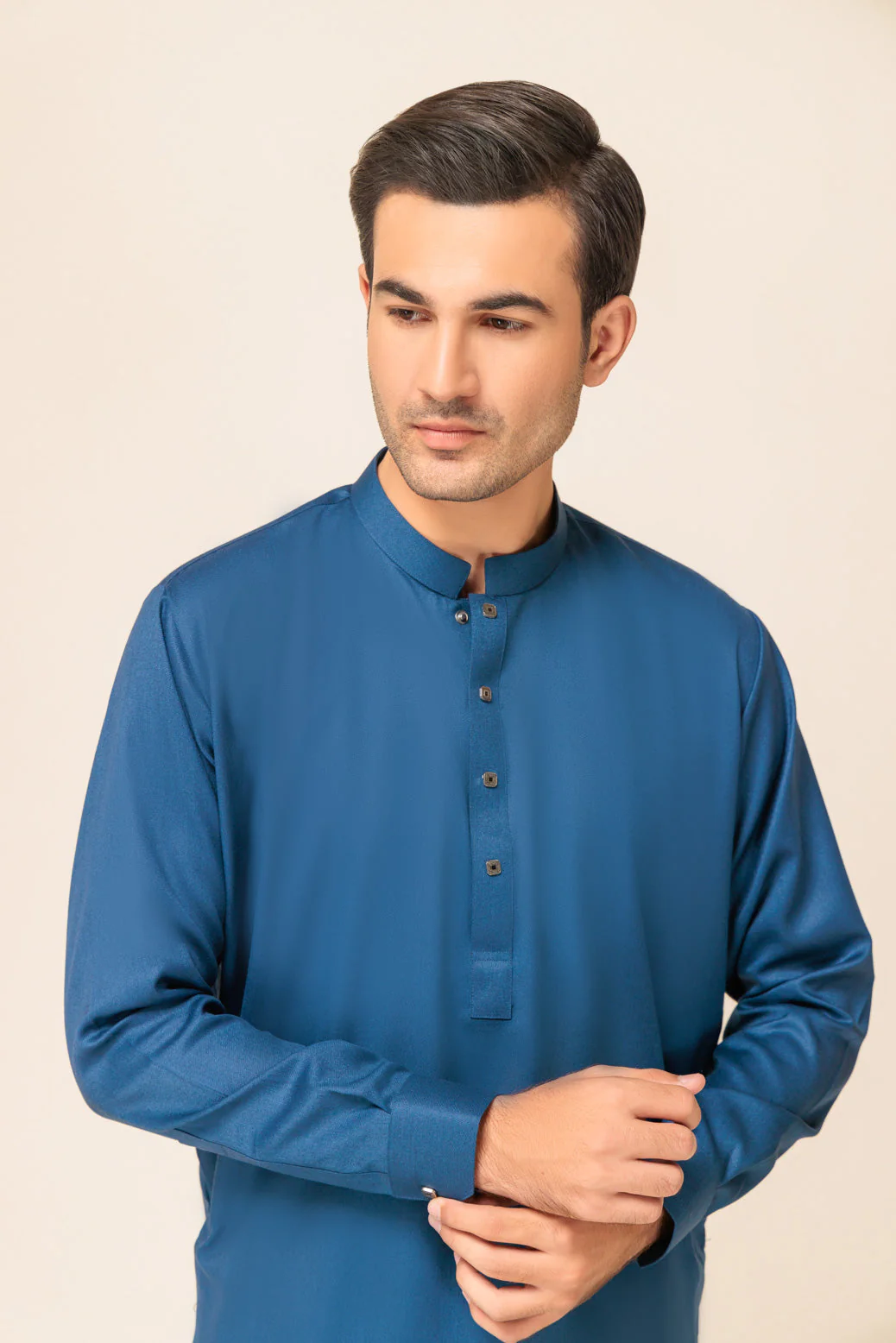 N-BLUE-BLENDED-SHALWAR SUIT - (GSBW23-014) - Image 4