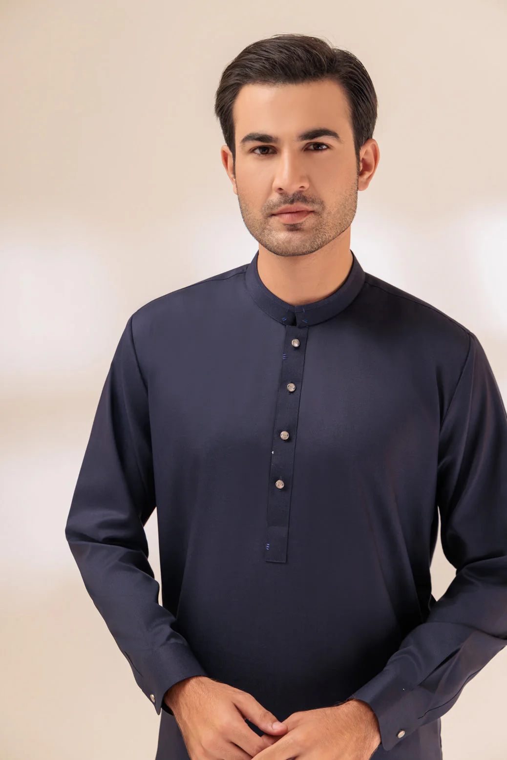 N-BLUE-BLENDED-SHALWAR SUIT - (GSBW23-033) - Image 2