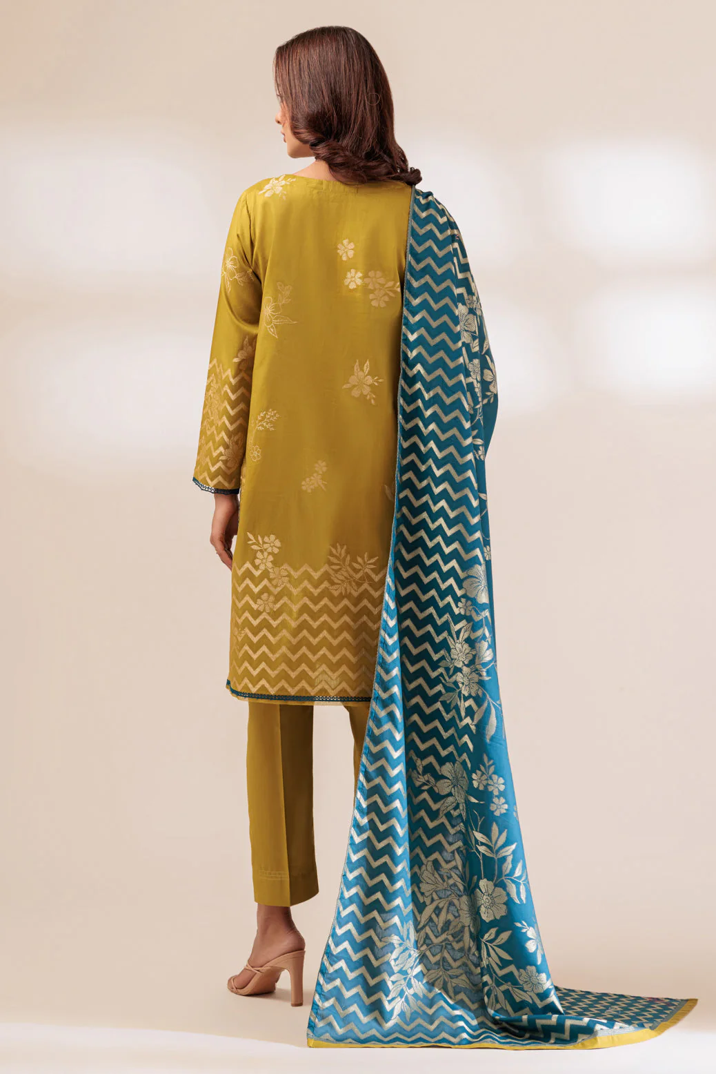 O-GREEN-JACQUARD-3 PIECE (PWJ2233P13) - Image 5