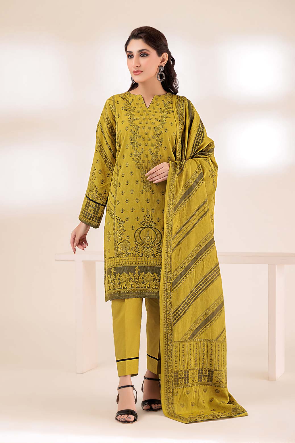 O-GREEN-JACQUARD-3 PIECE (WJ2233P02) - Image 3