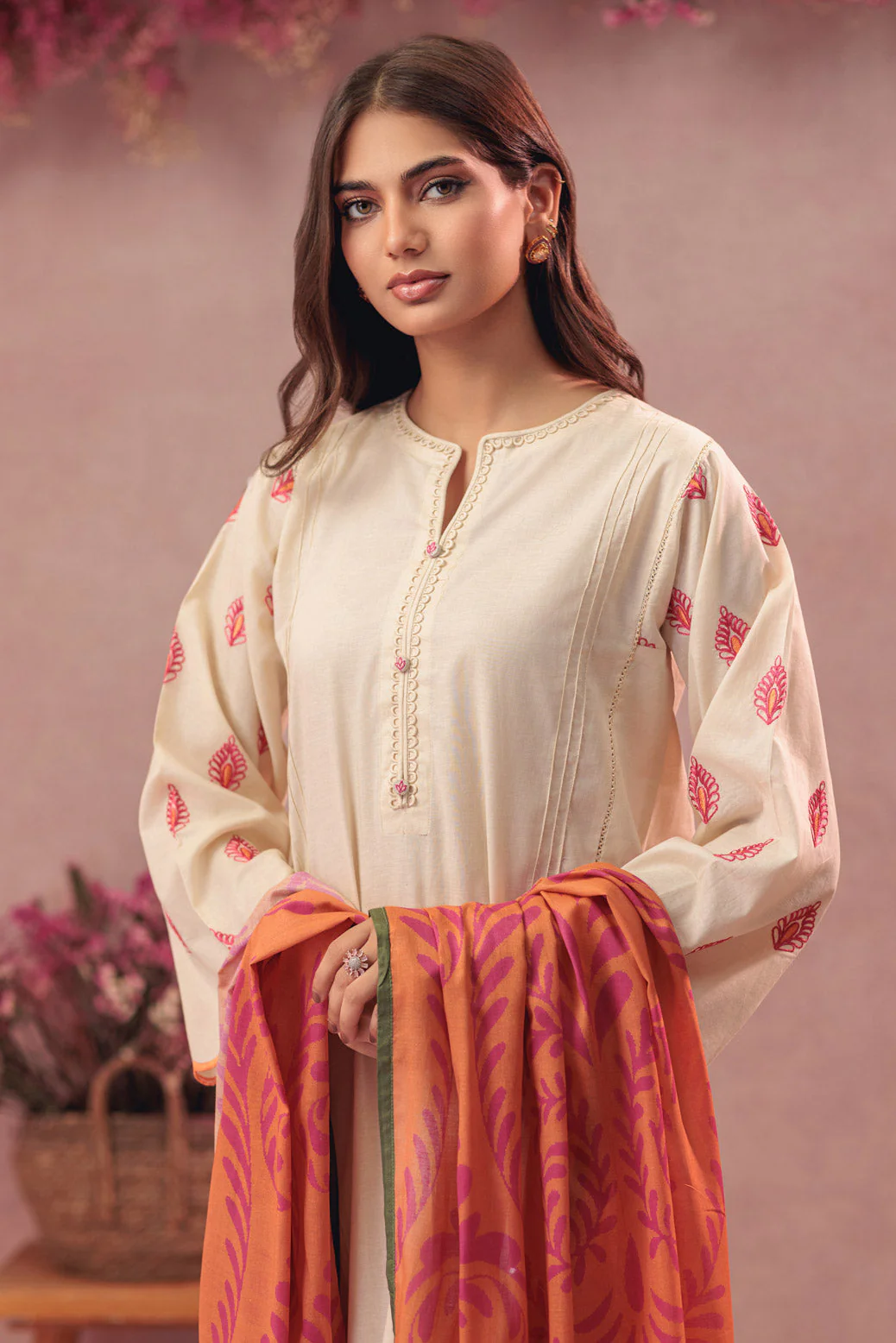 O-WHITE-CAMBRIC-3 PIECE (BS2243P02) - Image 3