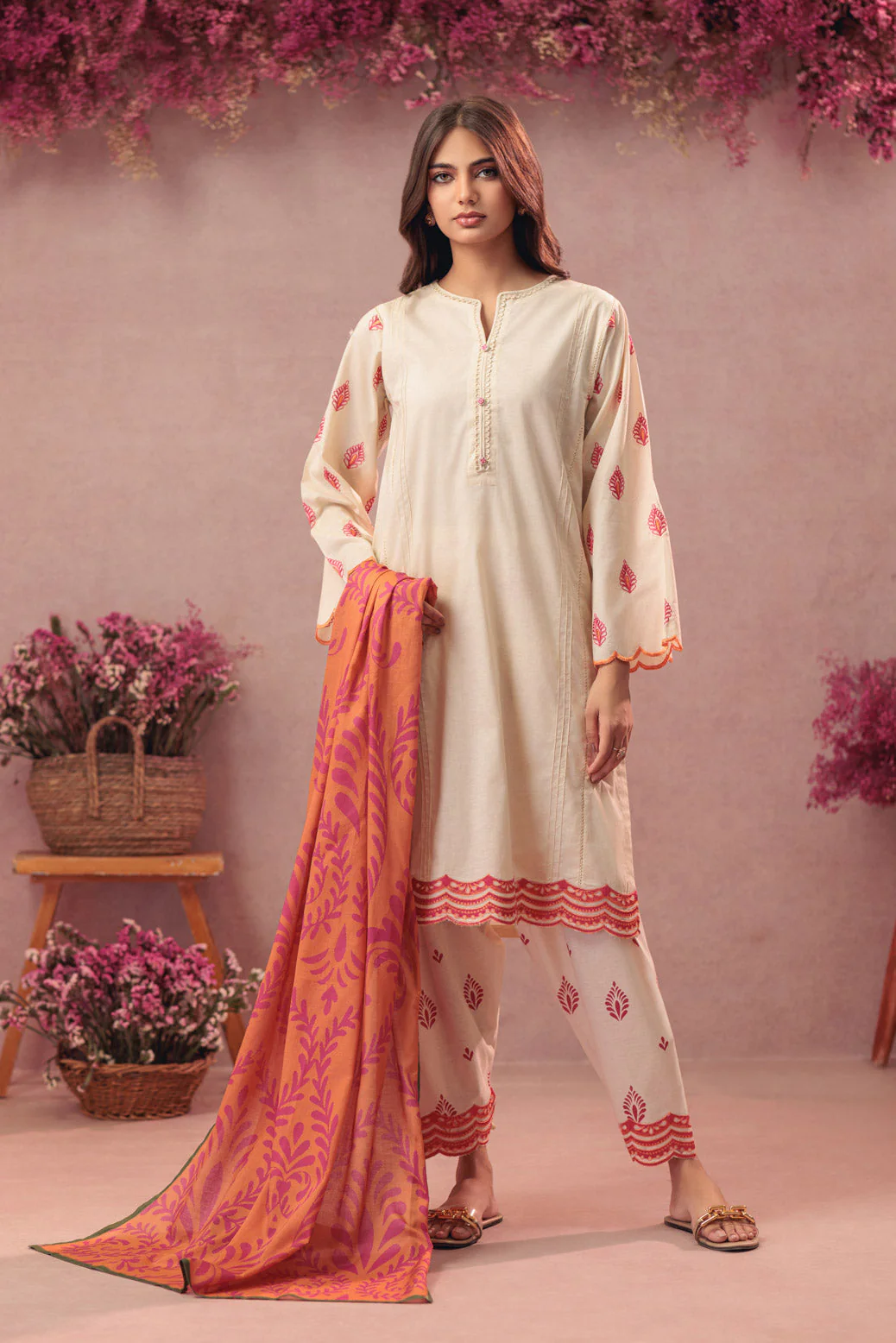 O-WHITE-CAMBRIC-3 PIECE (BS2243P02) - Image 4