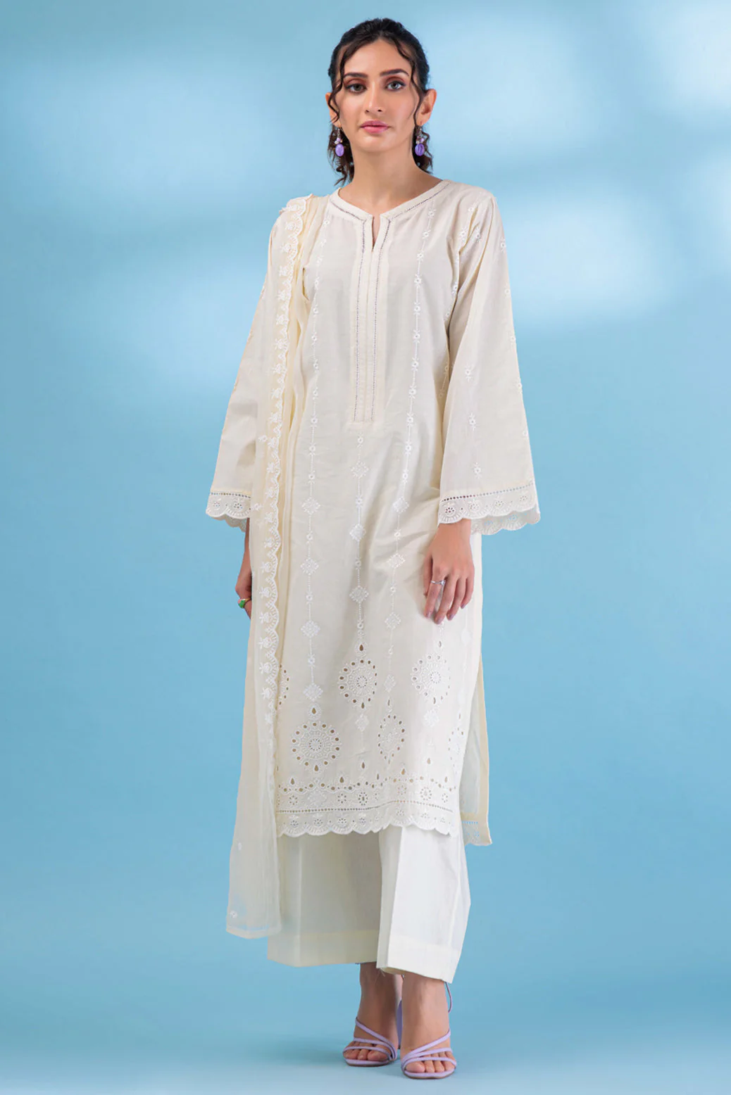 O-WHITE-CAMBRIC-3 PIECE (BSAS233P08) - Image 4
