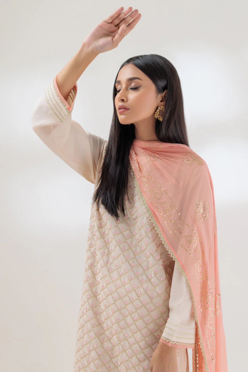 O-WHITE-CAMBRIC-3 PIECE (BSHS233P27) - Image 2