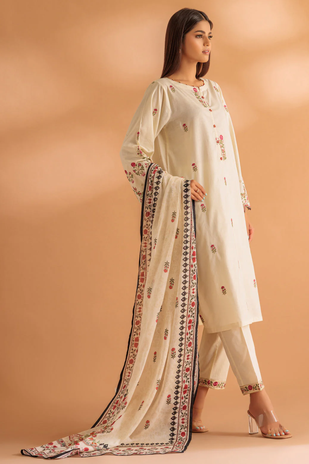 O-WHITE-CAMBRIC-3 PIECE (SS1243P17) - Image 3