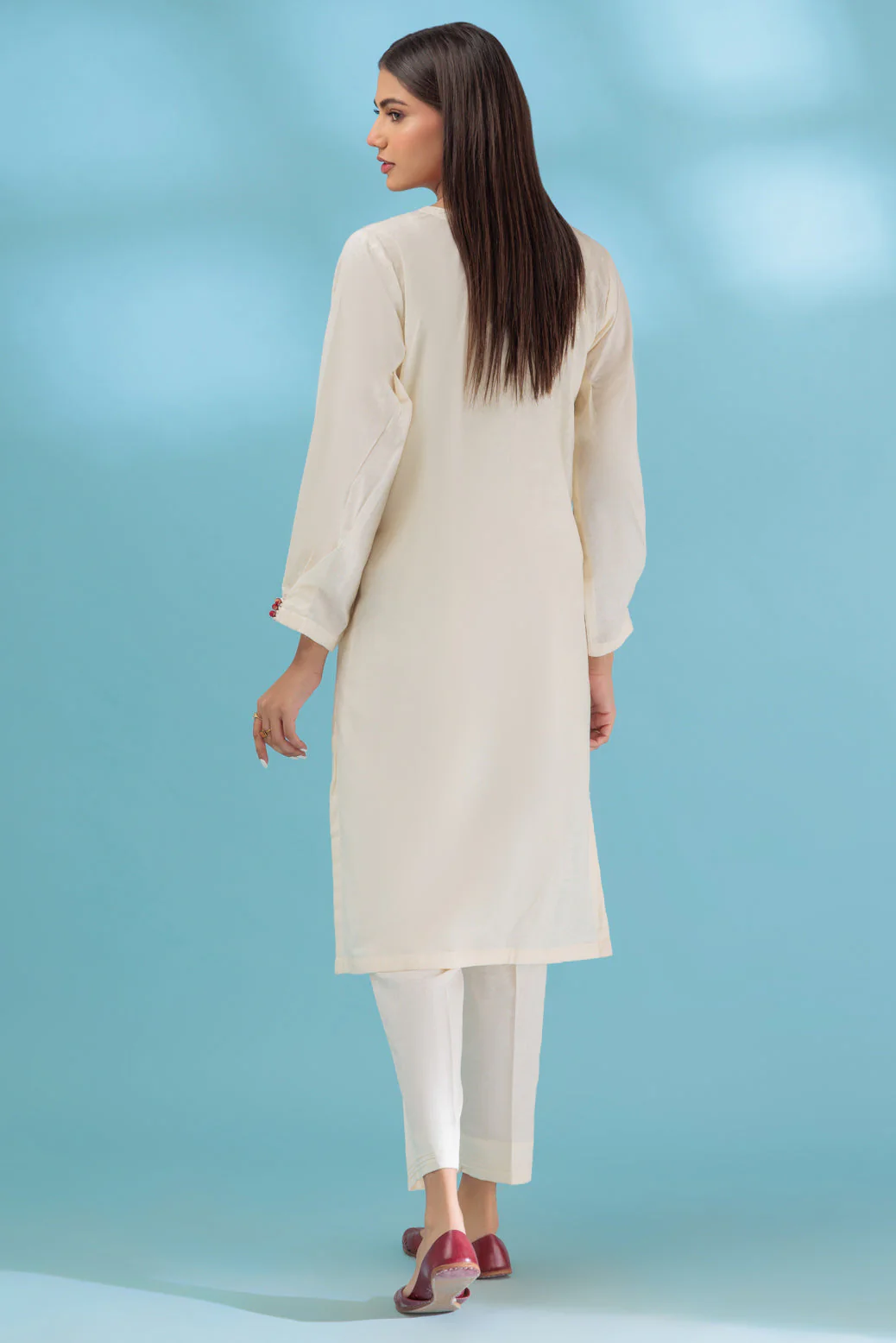 O-WHITE-JACQUARD-2 PIECE (BSAS232P42) - Image 4